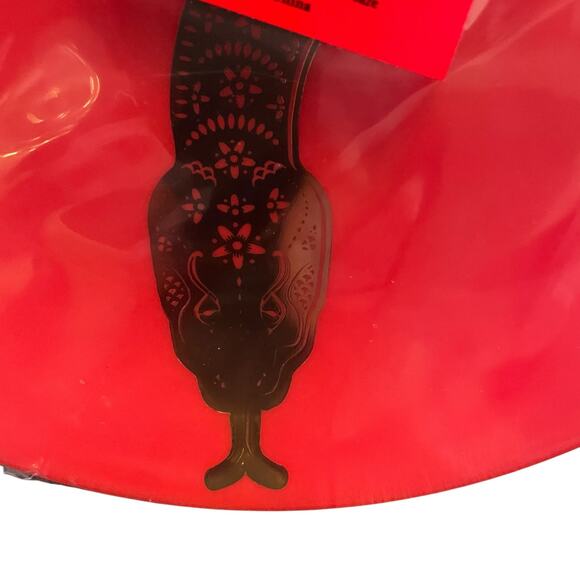 Chinese New Year Disposable Dinner Plates 10.25in Red & Gold Snake Set of 12 New - Picture 7 of 10